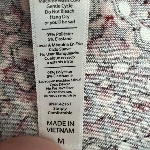 Lularoe multi design oversized tshirt - Picture 5 of 6